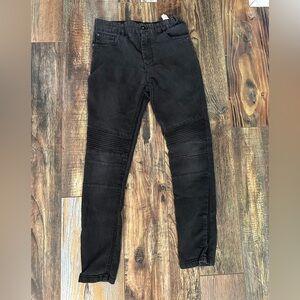 Boys black jeans size 12